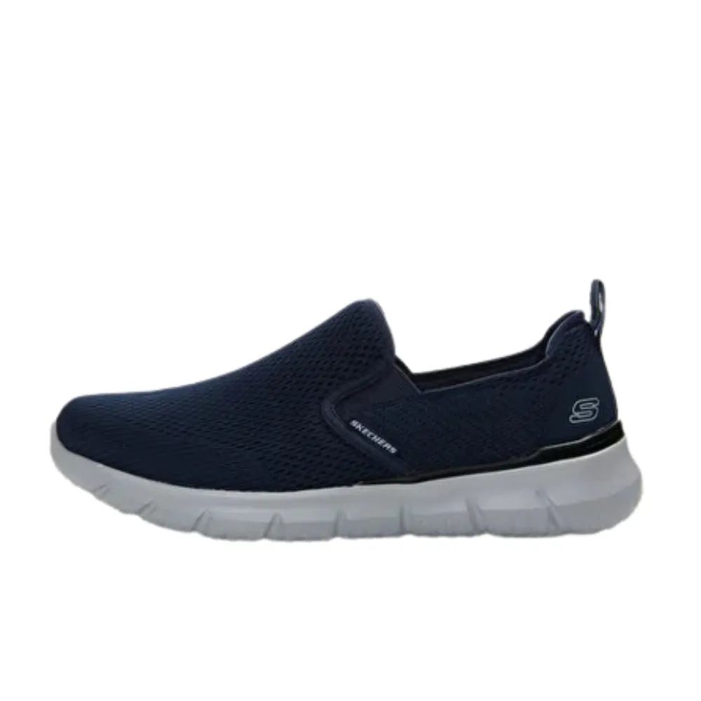 SKECHERS Men's Del Retto Gilman Running Shoe (Navy)