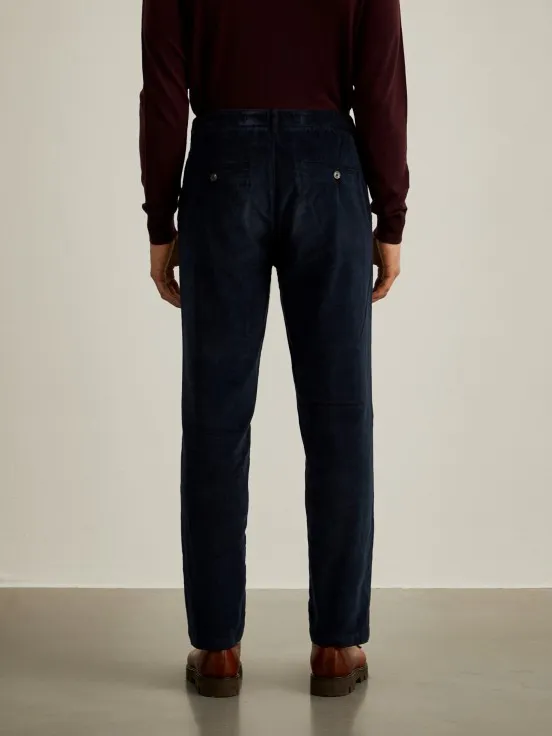 Slim fit corduroy pants