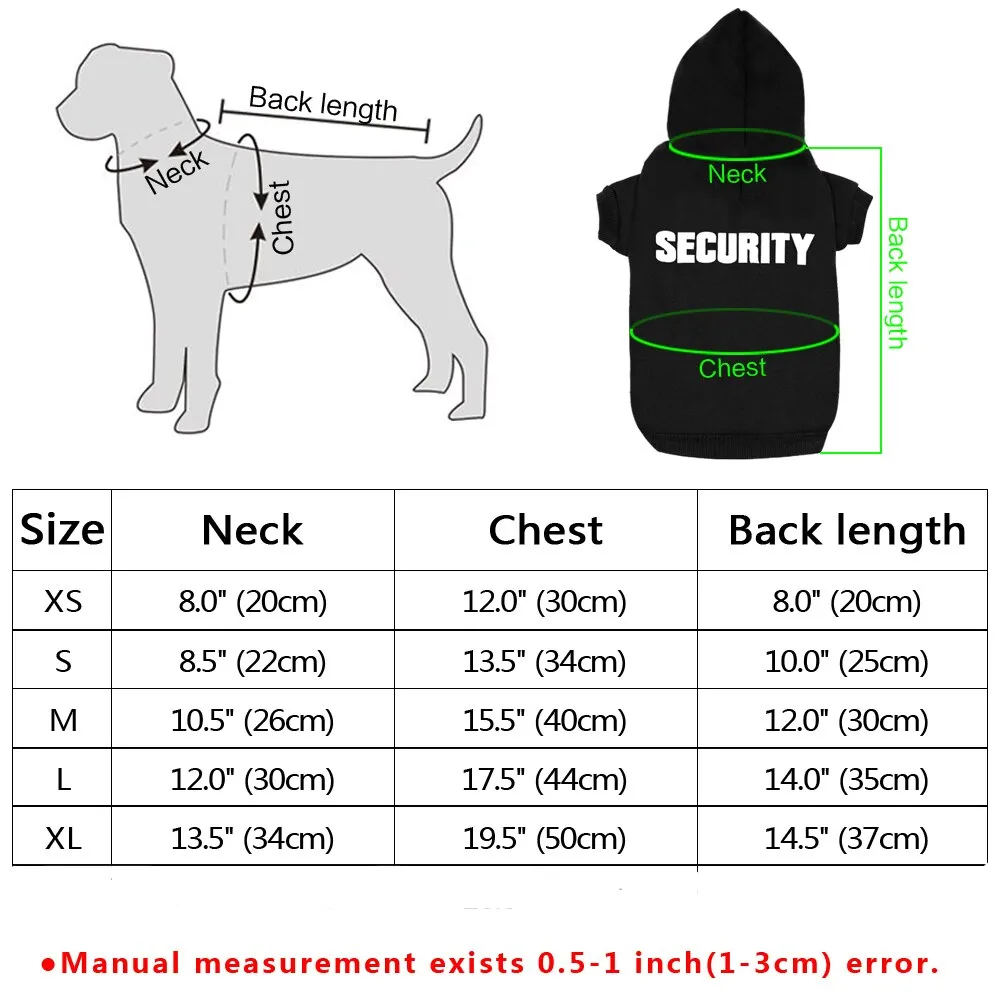 Soft Comfortable Warm Dog Hoodie For Dog Pets