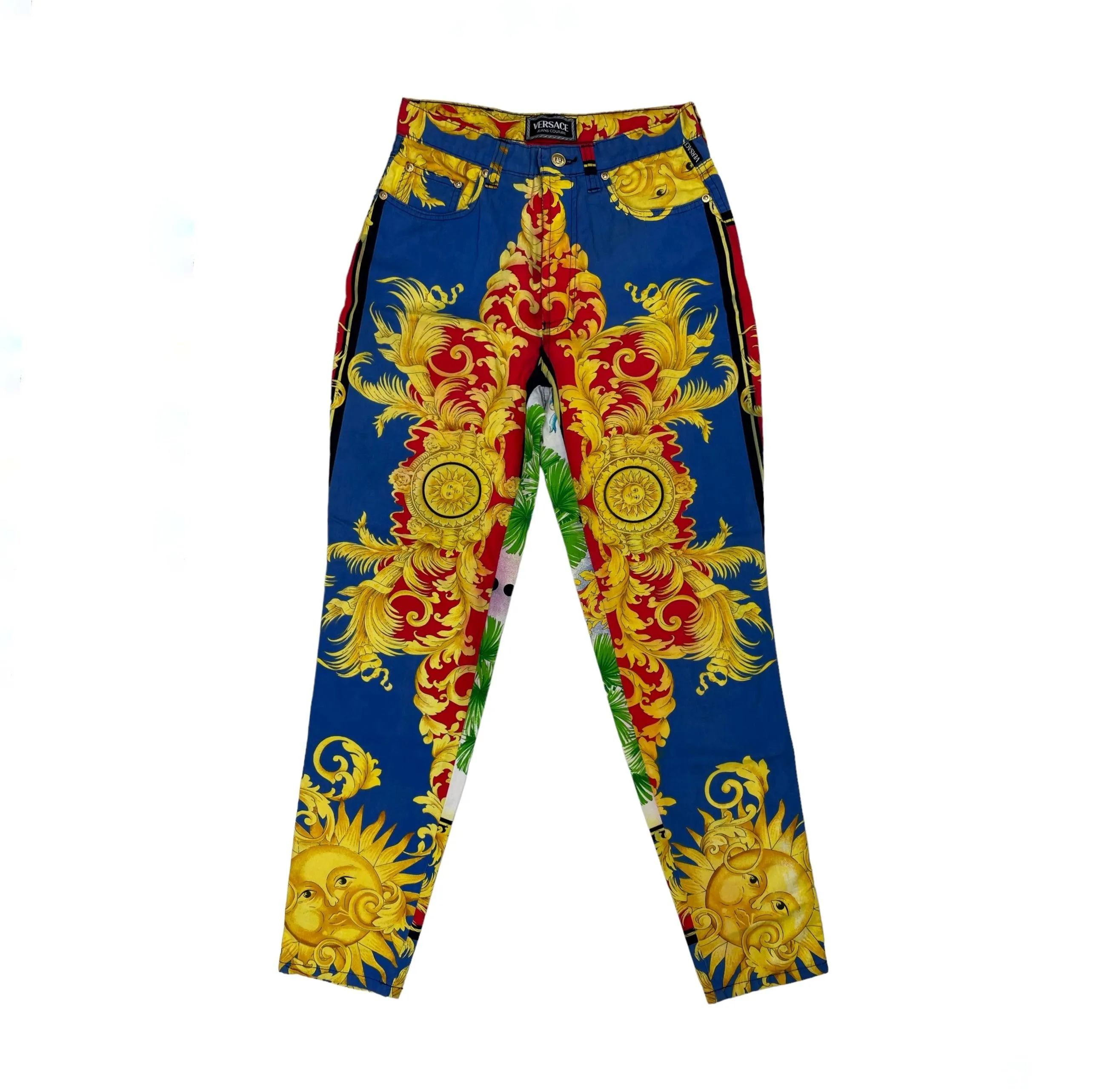 S/S 1993 Versace Sun Jeans