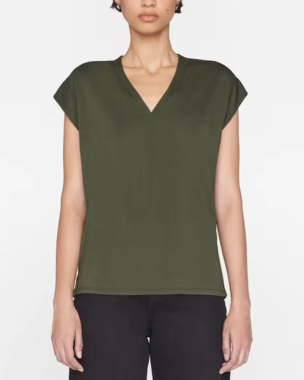 Surplus Le Mid Rise V Neck Tee