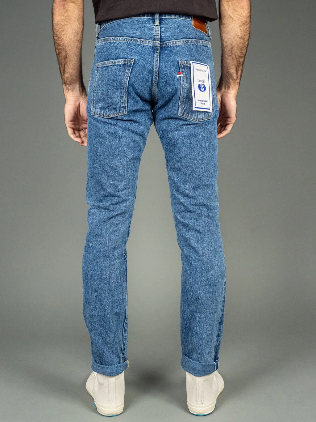 Tanuki YUSTHT Yurai Stonewash High Tapered Jeans