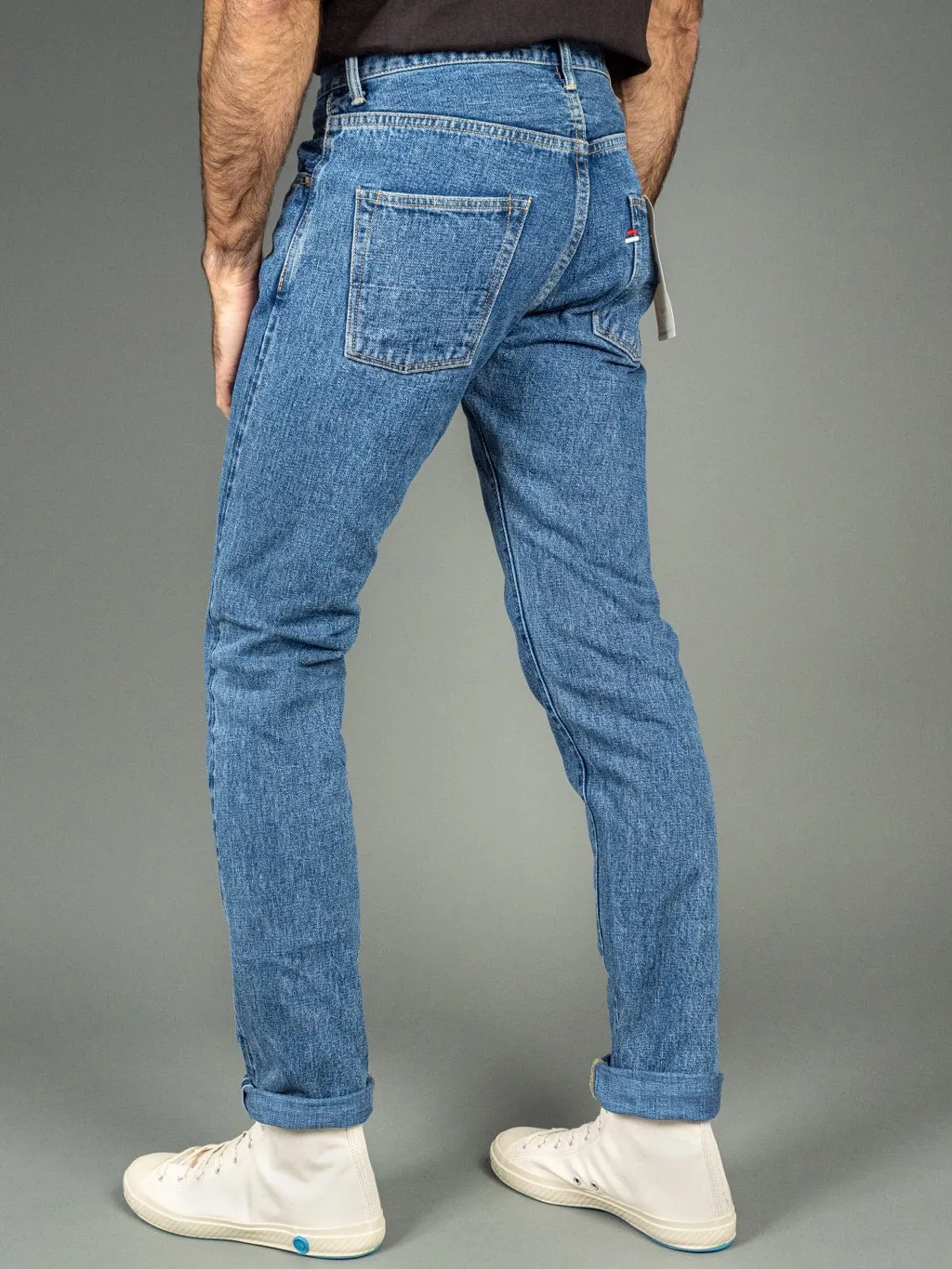 Tanuki YUSTHT Yurai Stonewash High Tapered Jeans