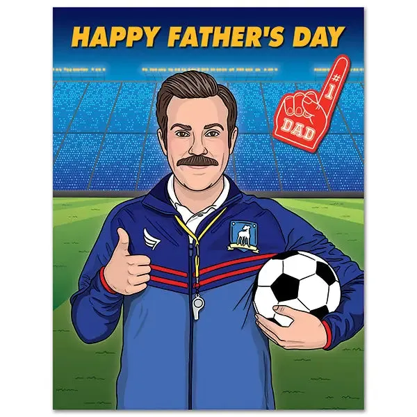 Ted Best Dad Father's Day Card (Ted Lasso)