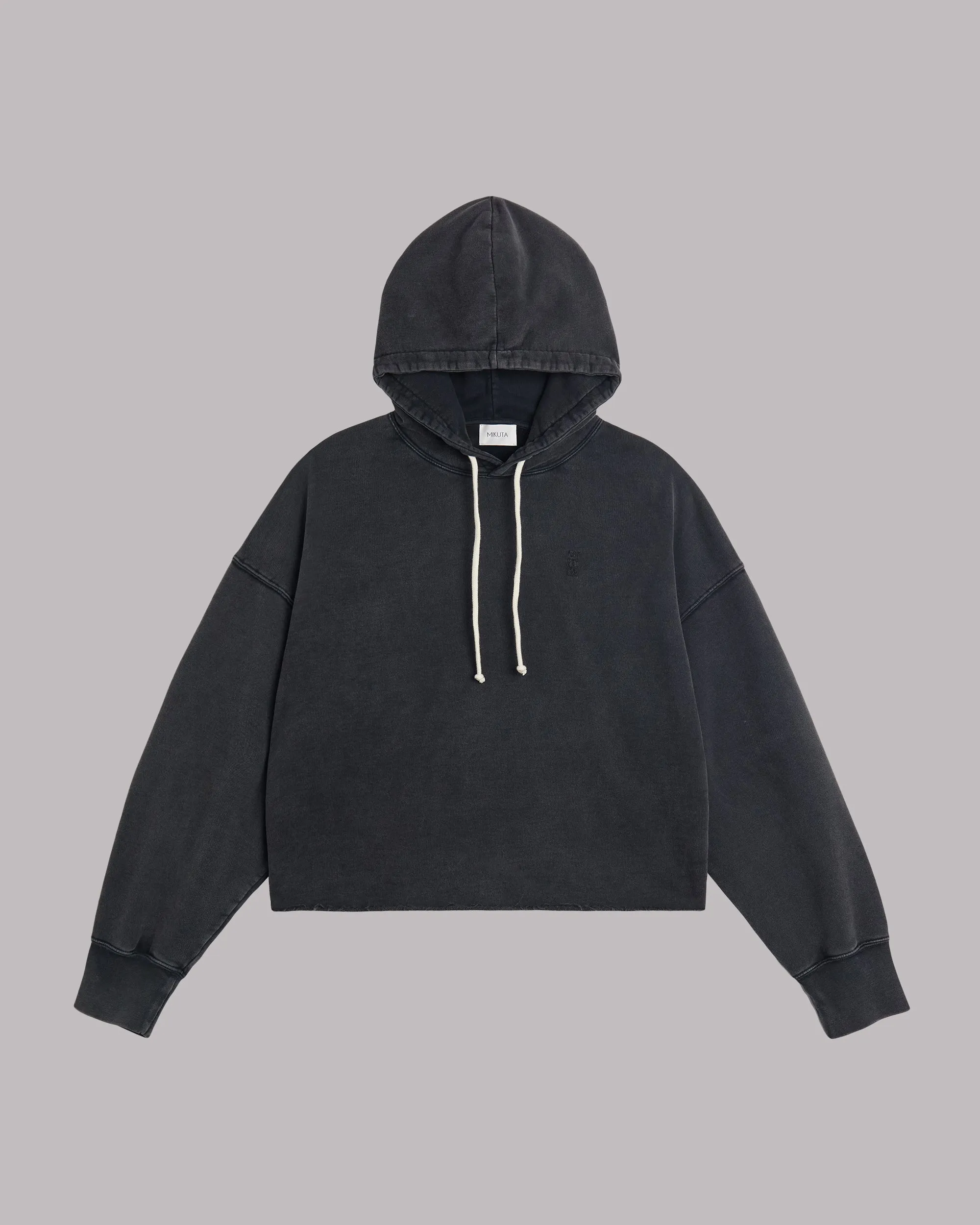 The Dark Cropped Base Hoodie