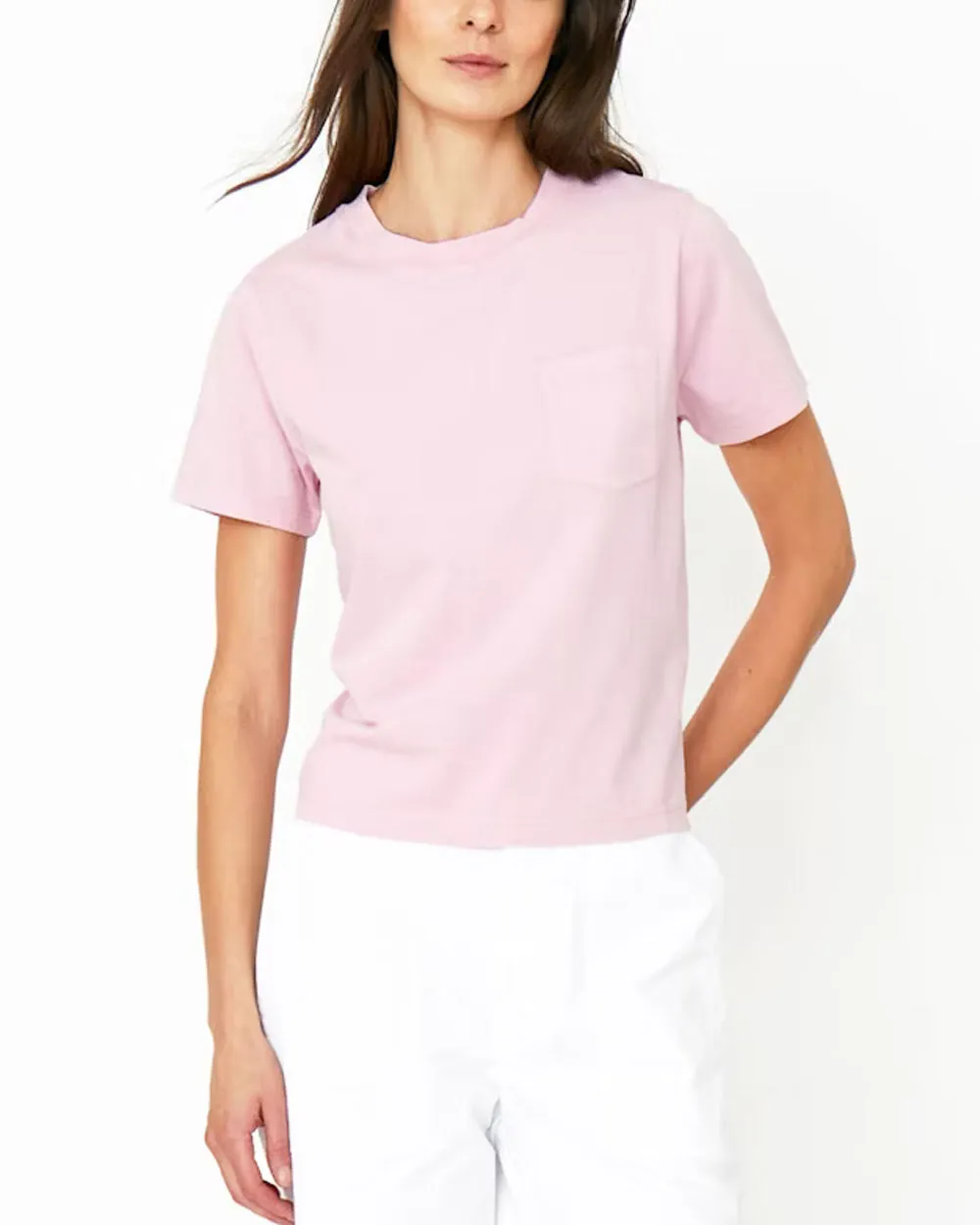 The Wynn Baby Tee in Blush