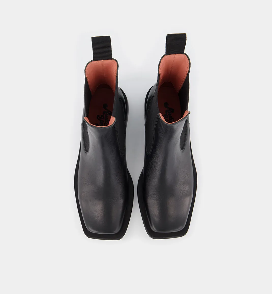 Tomorrow Square Toe Chelsea Boot - Black