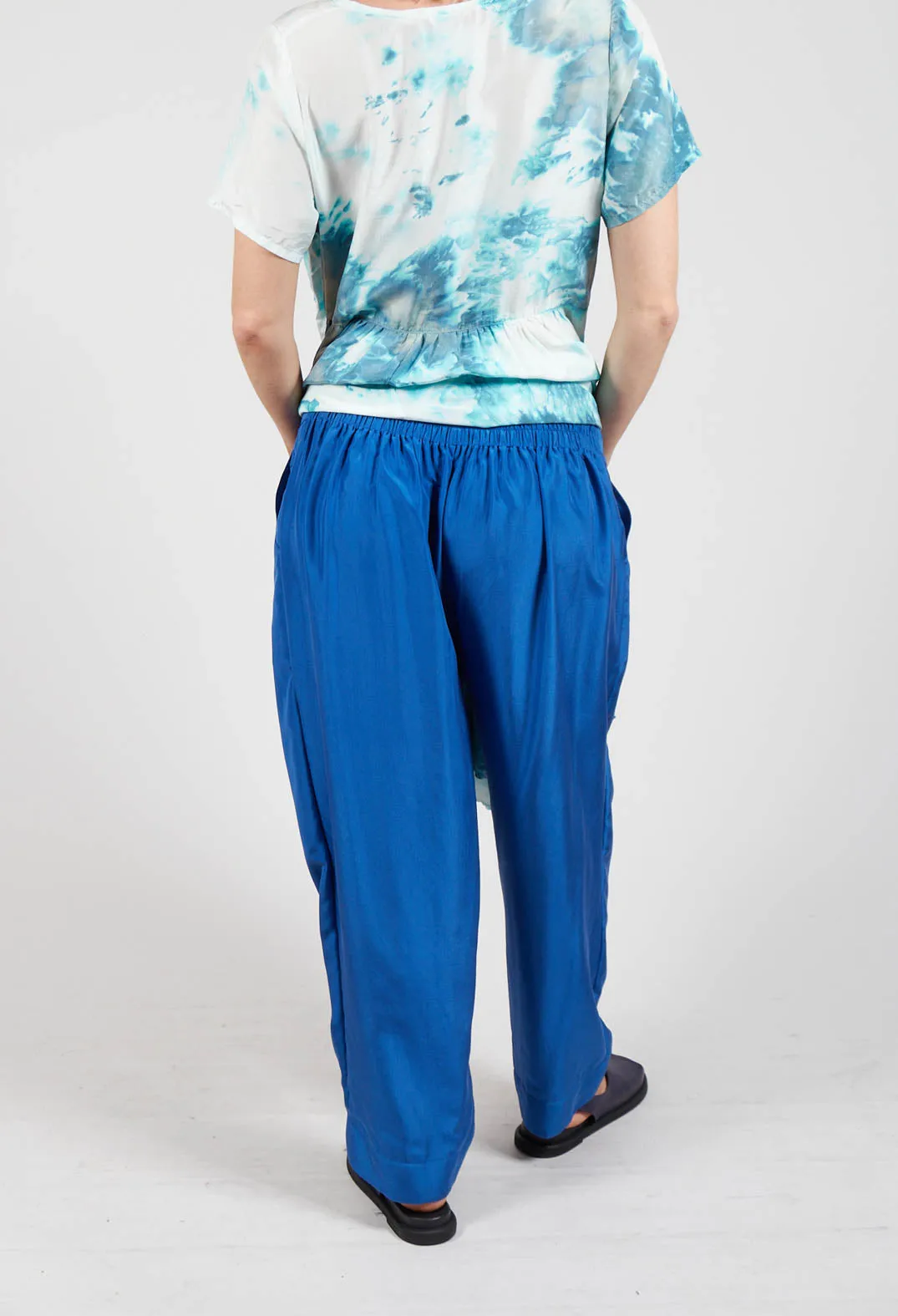 Trousers Still Amparo Blue in Blue