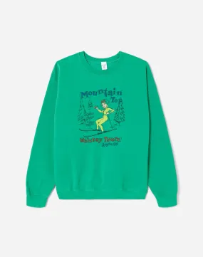 Upcycled Aspen Sweatshirt - Green