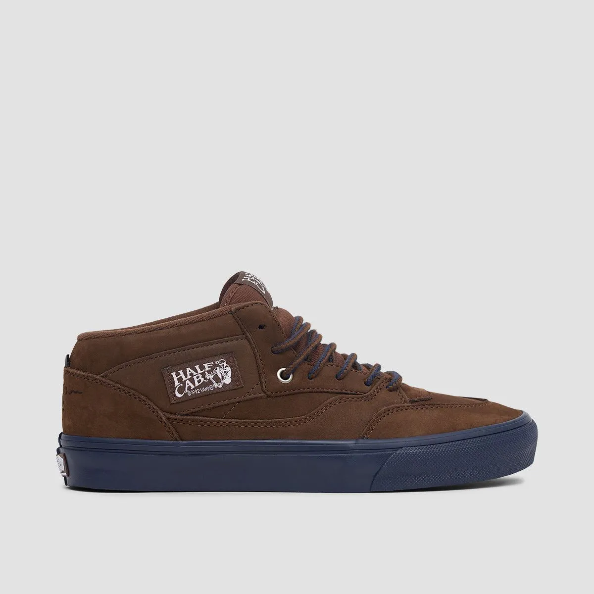 Vans Skate Half Cab '92 Mid Top Shoes - Nick Michel Brown/Navy