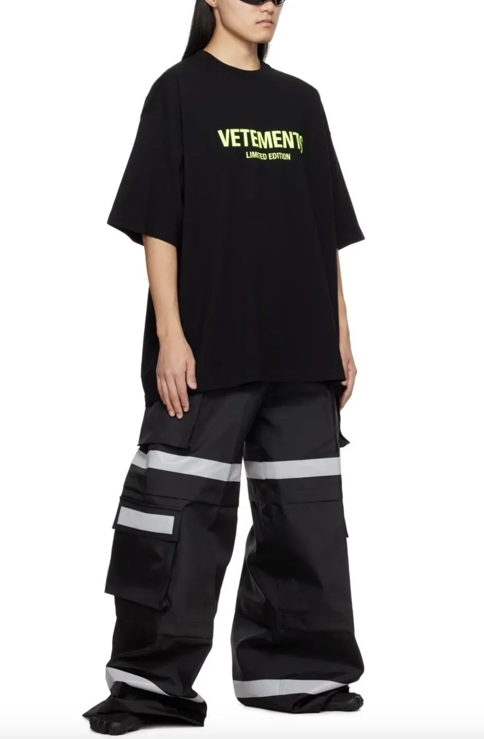 VETEMENTS  |Crew Neck Pullovers Street Style Plain Cotton Short Sleeves