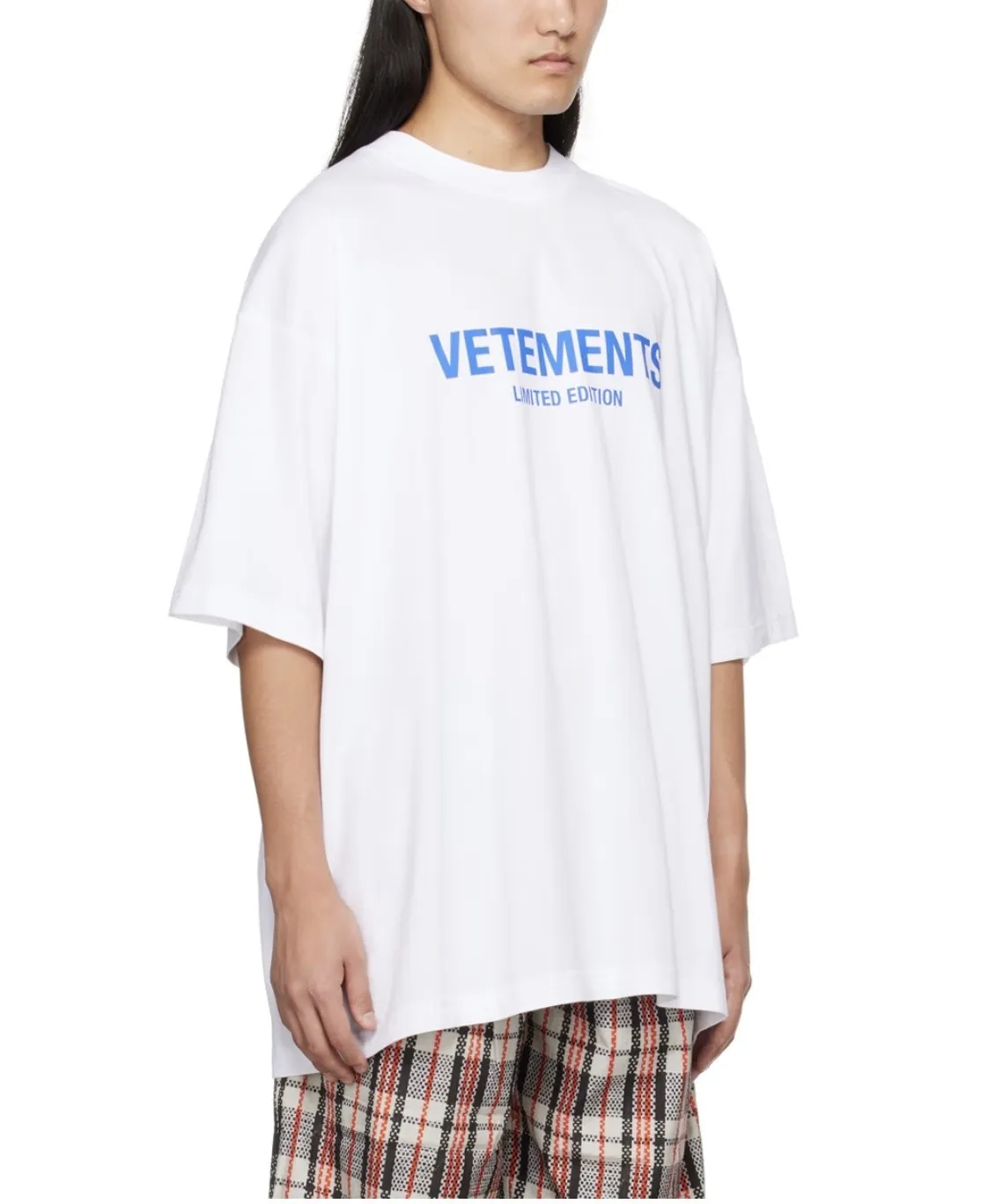 VETEMENTS  |Crew Neck Pullovers Street Style Plain Cotton Short Sleeves