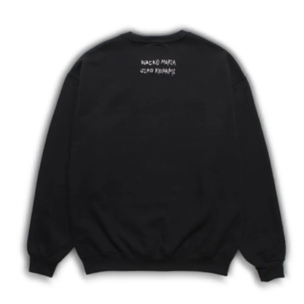 WACKO MARIA  |Crew Neck Pullovers Street Style Long Sleeves Plain Cotton