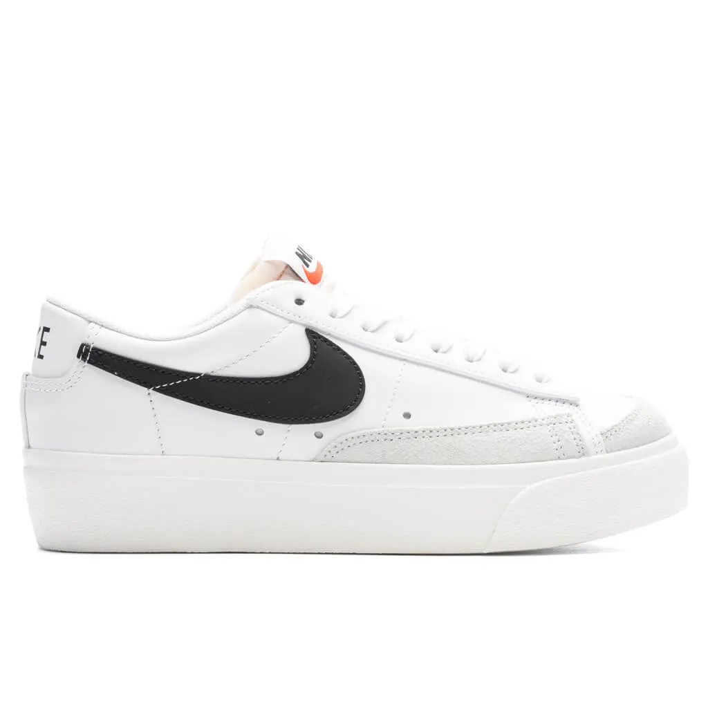 Women's Blazer Low Platform - White/Black/Sail