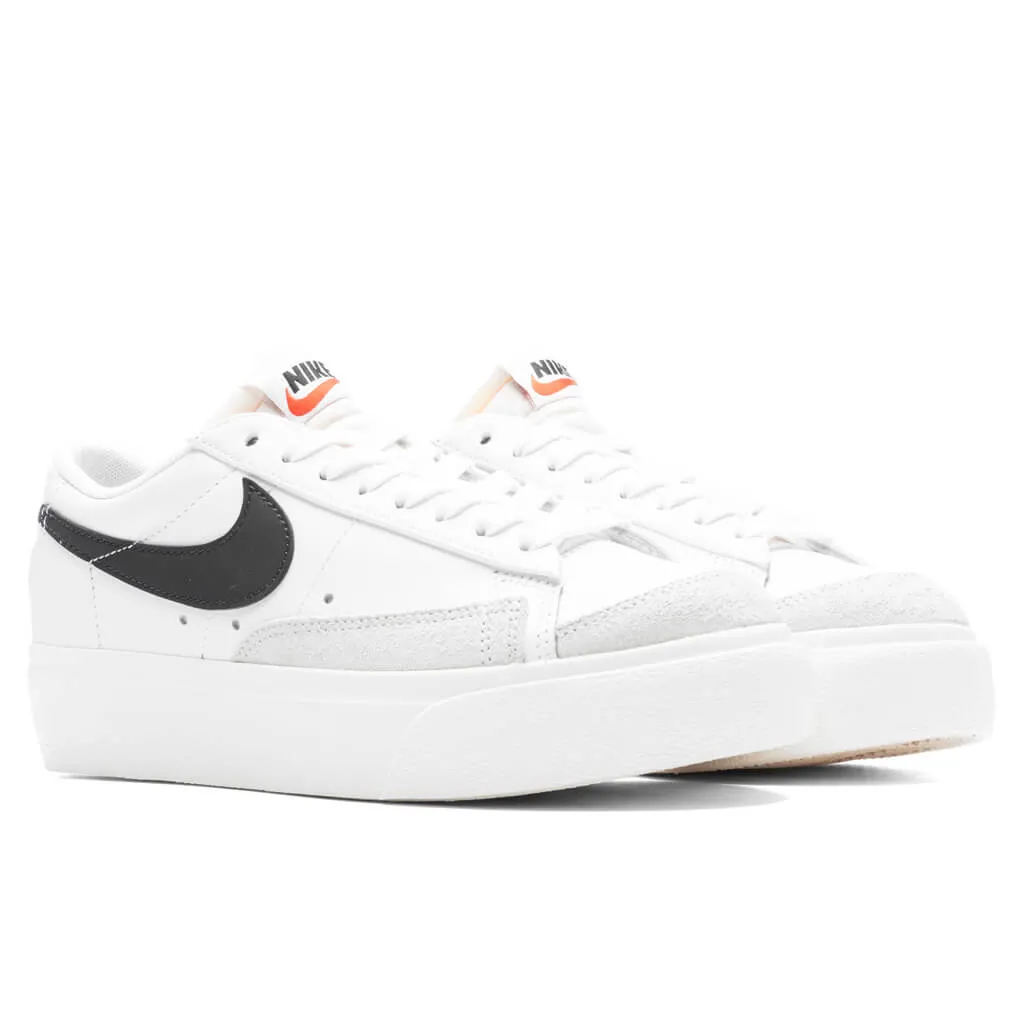 Women's Blazer Low Platform - White/Black/Sail