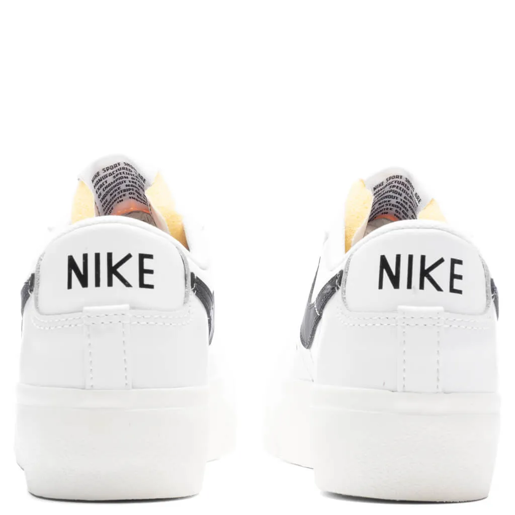 Women's Blazer Low Platform - White/Black/Sail