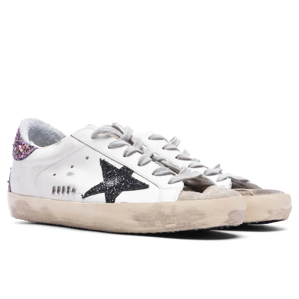 Women's Super-Star - White/Taupe/Fuxia Black