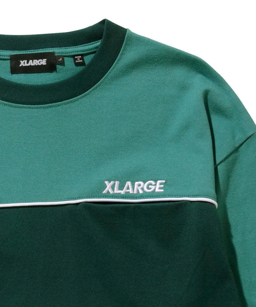 X-Large  |Crew Neck Pullovers Unisex Street Style Long Sleeves Plain