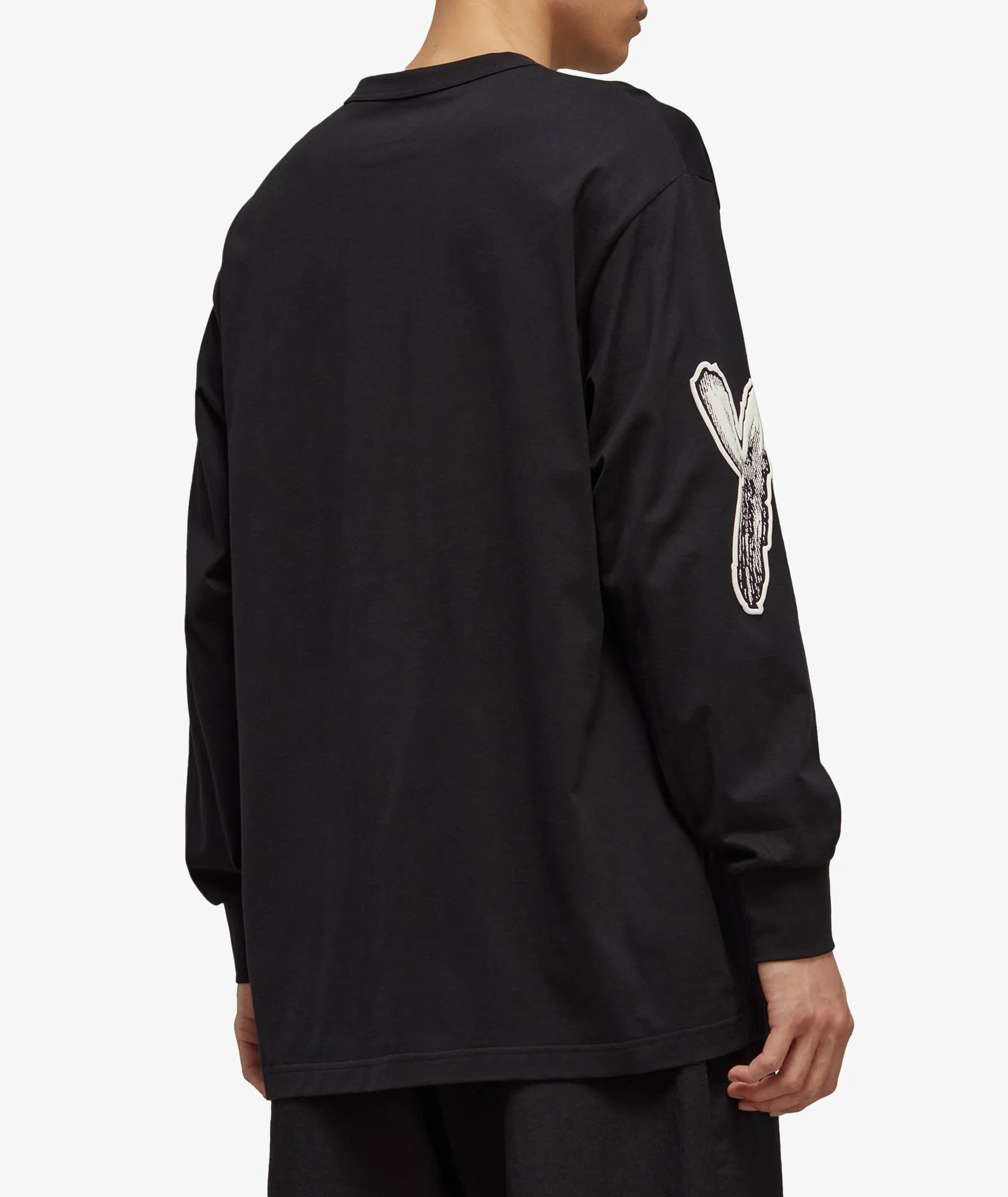 Y-3  |Crew Neck Pullovers Unisex Street Style Long Sleeves Plain