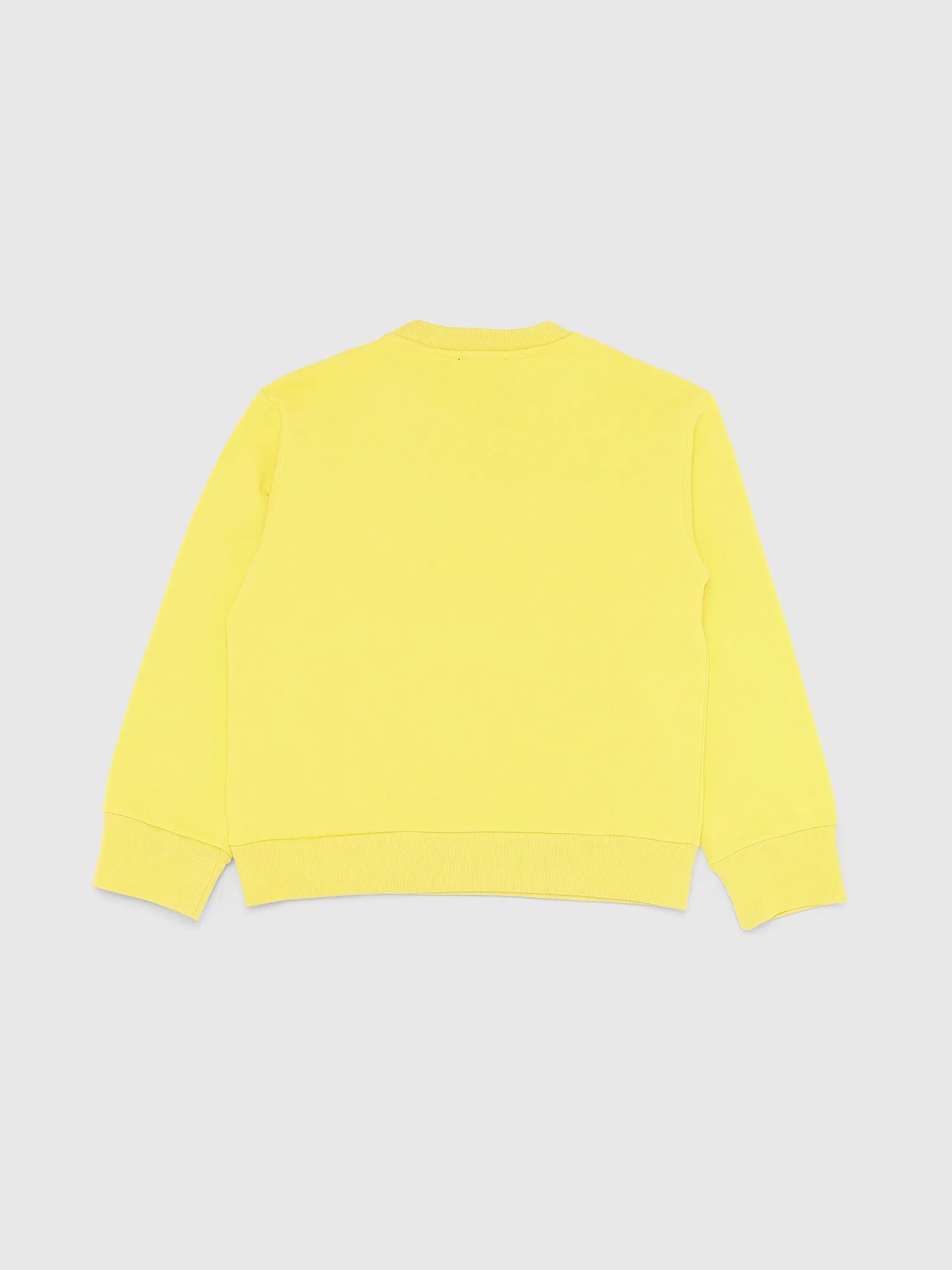 Yellow Sweater with Large Diesel Logo