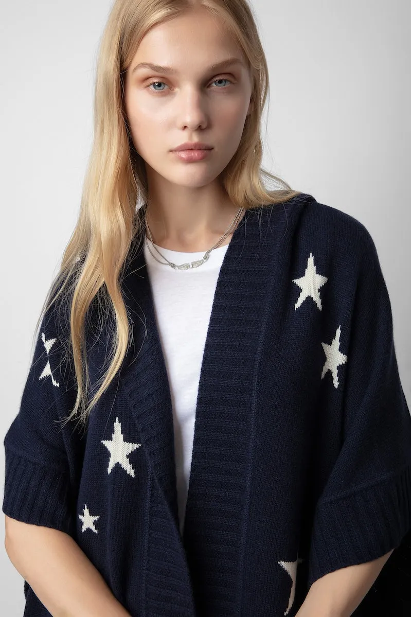 Zadig & Voltaire Inna Stars Cashmere Cardigan